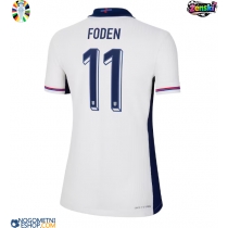 Ženski Nogometni dresi Anglija Phil Foden #11 Domači EP 2024 Kratek Rokav